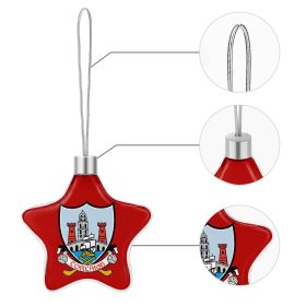 Cork GAA Star-shaped Christmas Ornament