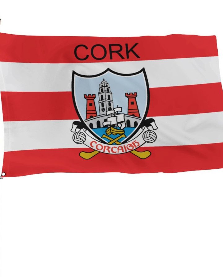 Cork GAA Flag – County Colours and Crest