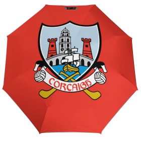 Cork GAA Umbrella – Cork County Crest Compact Rain Umbrella