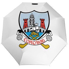 Cork GAA Umbrella – Cork County Crest Compact Rain Umbrella
