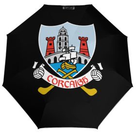 Cork GAA Umbrella – Cork County Crest Compact Rain Umbrella