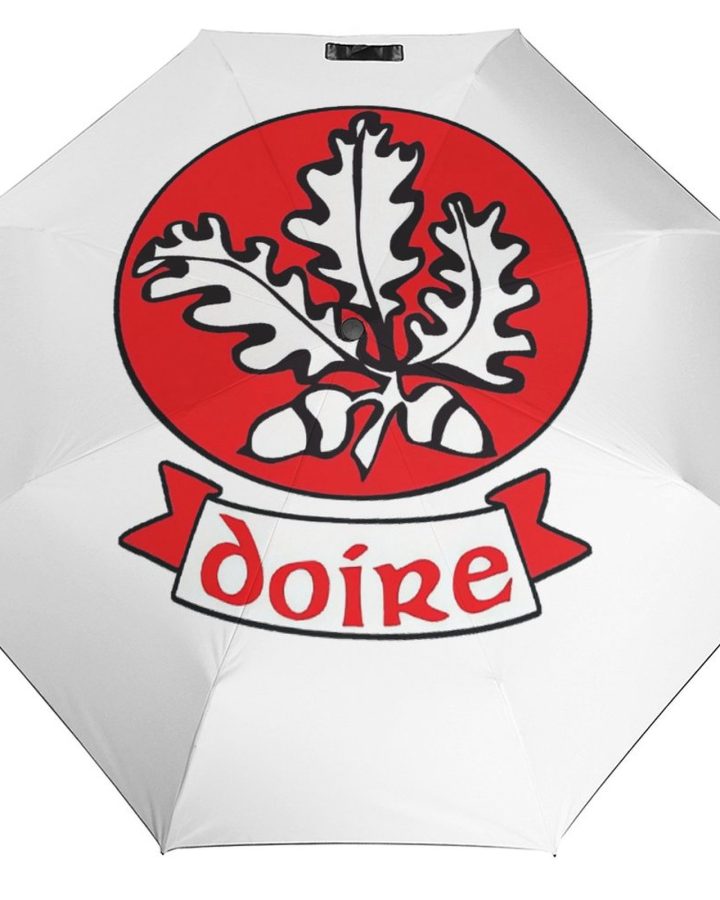 Derry GAA Umbrella – Derry County Crest Compact Rain Umbrella