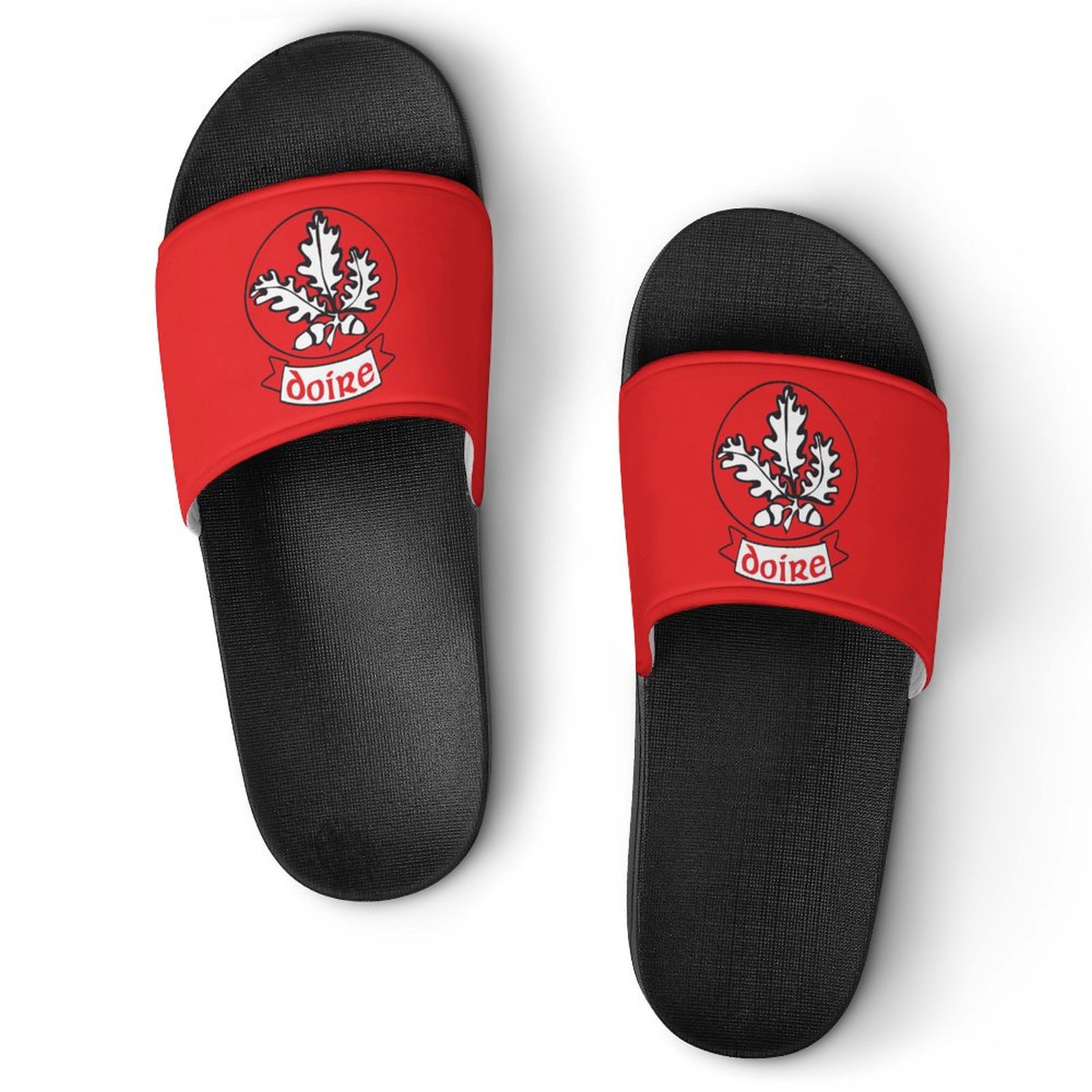 Derry GAA Sliders – Adult Sandals Derry GAA Sliders
