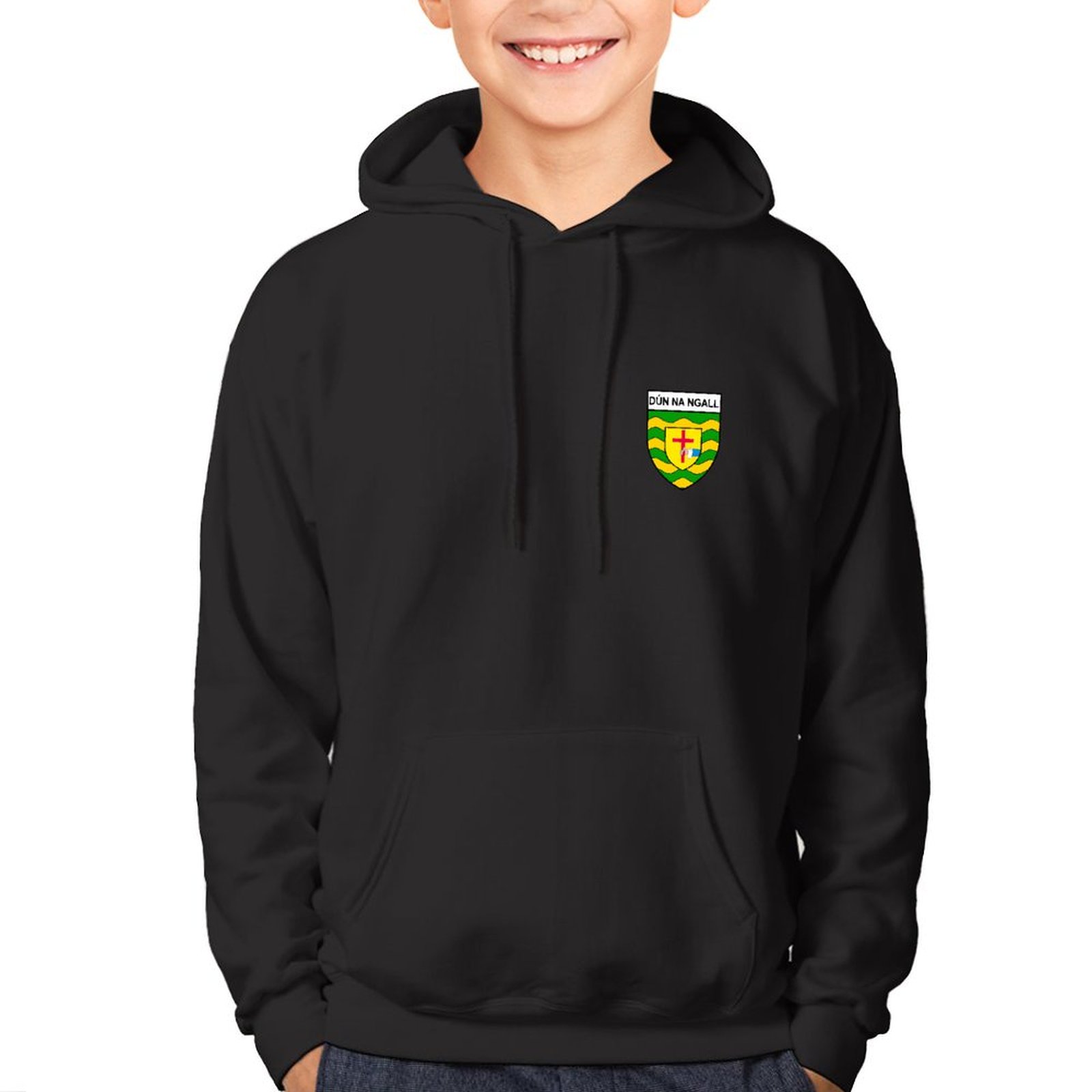 Donegal Kids GAA Hoodie – Official County Crest Donegal Kids GAA Hoodie
