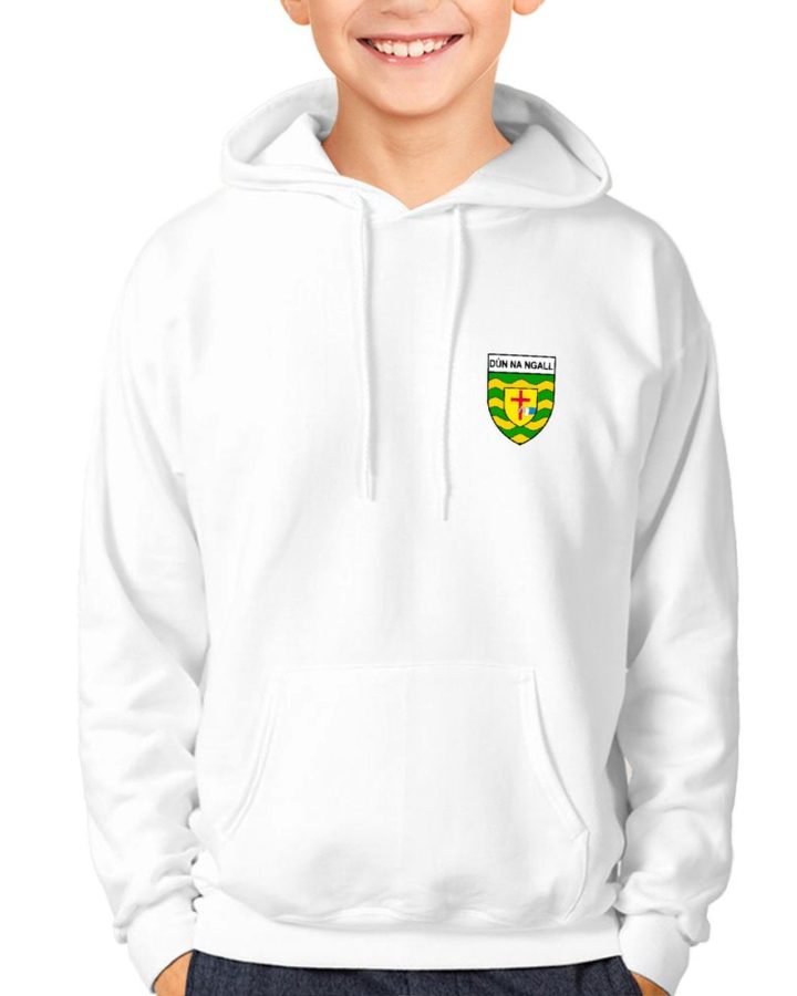 Donegal Kids GAA Hoodie – Official County Crest