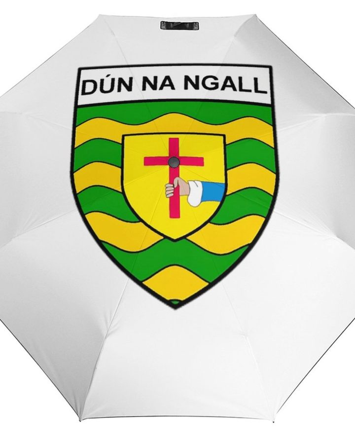 Donegal GAA Umbrella – Donegal County Crest Compact Rain Umbrella
