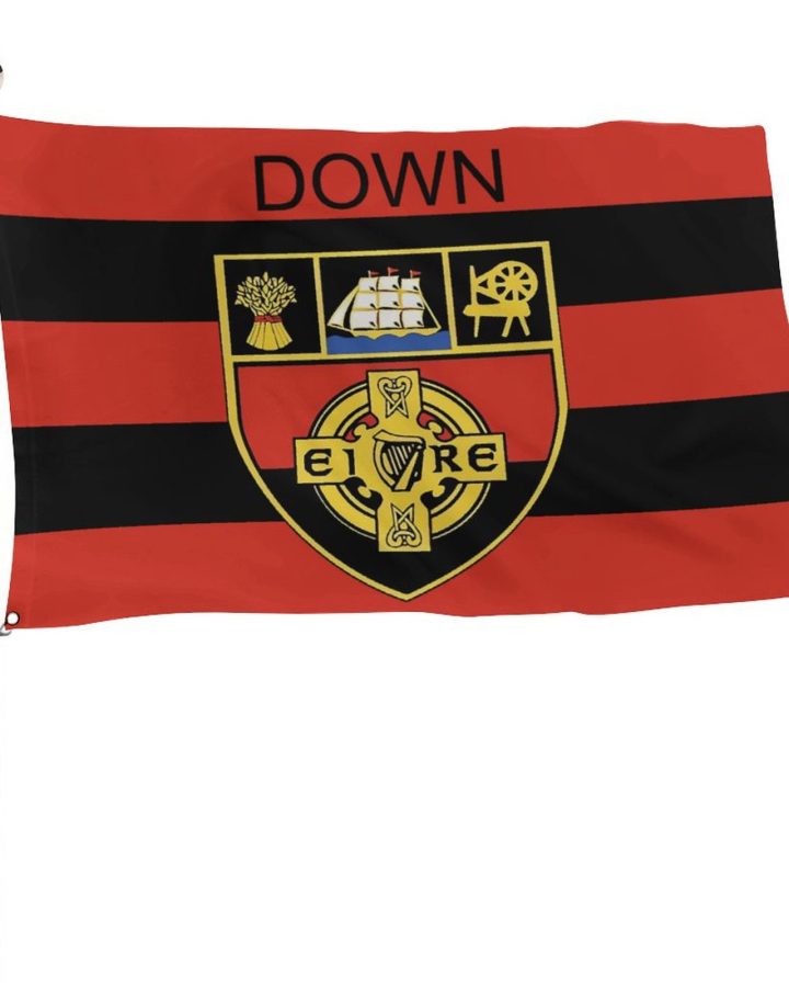 Down GAA Flag – County Colours and Crest