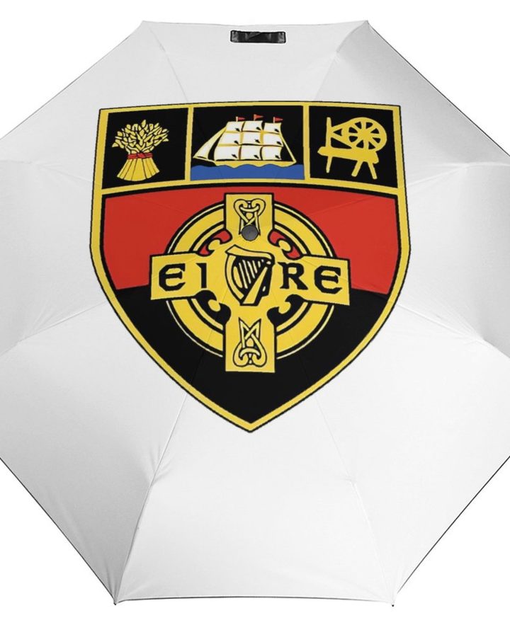 Down GAA Umbrella – Down County Crest Compact Rain Umbrella