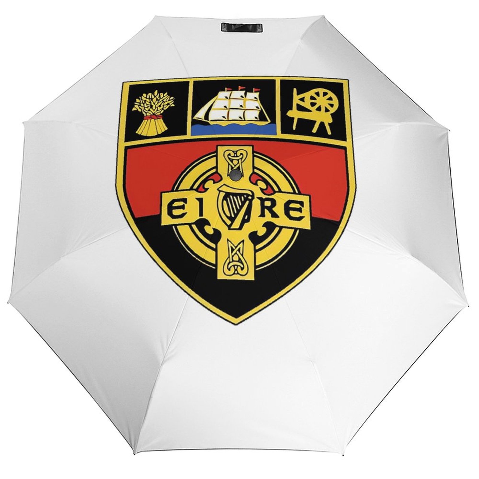 Down GAA Umbrella – Down County Crest Compact Rain Umbrella Down GAA Umbrella – Down County Crest Compact Rain Umbrella