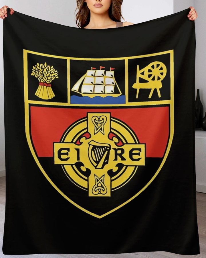 Down GAA Plush Blanket