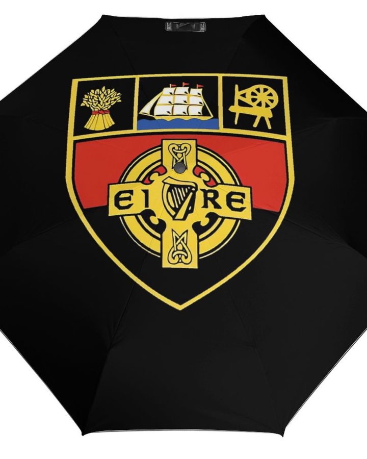 Down GAA Umbrella – Down County Crest Compact Rain Umbrella