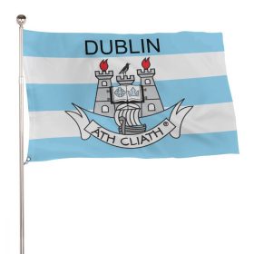 Dublin GAA Flag – County Colours and Crest