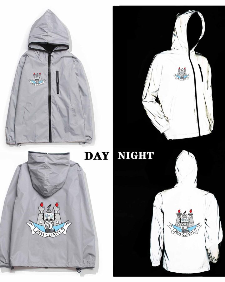 Dublin GAA Crest Reflective Jacket