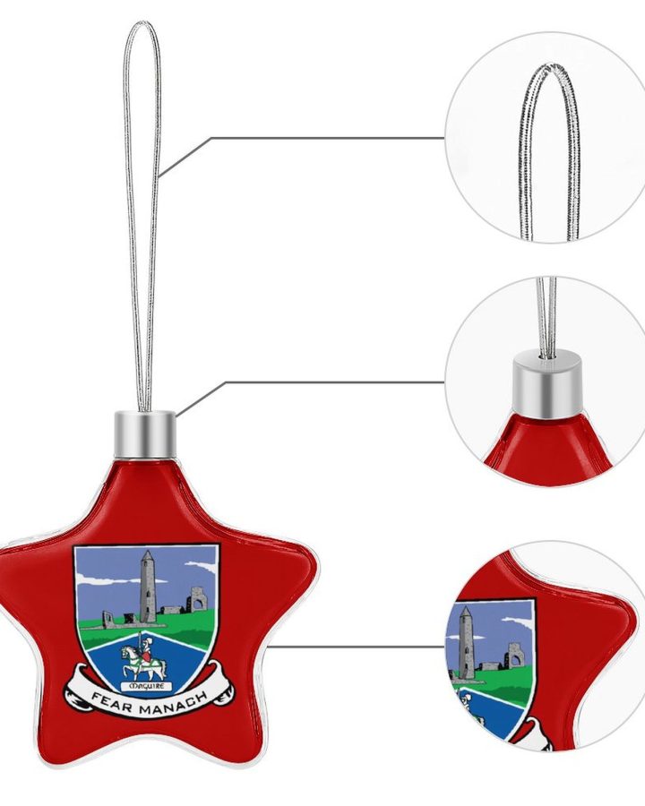 Dublin GAA Star-shaped Christmas Ornament