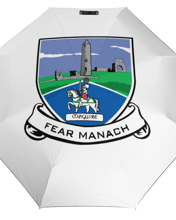 Fermanagh GAA Umbrella – Fermanagh County Crest Compact Rain Umbrella