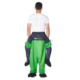 Funny Adult Leprechaun Piggyback Costume Funny Adult Leprechaun Piggyback Costume – Carry Me Irish Fancy Dress for Halloween & St. Patrick’s Day