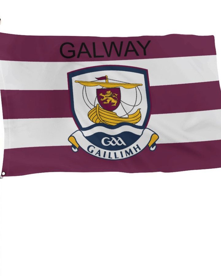 Galway GAA Flag – County Colours and Crest