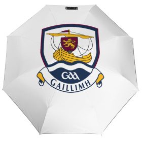 Galway GAA Umbrella – Galway County Crest Compact Rain Umbrella Galway GAA Umbrella – Galway County Crest Compact Rain Umbrella