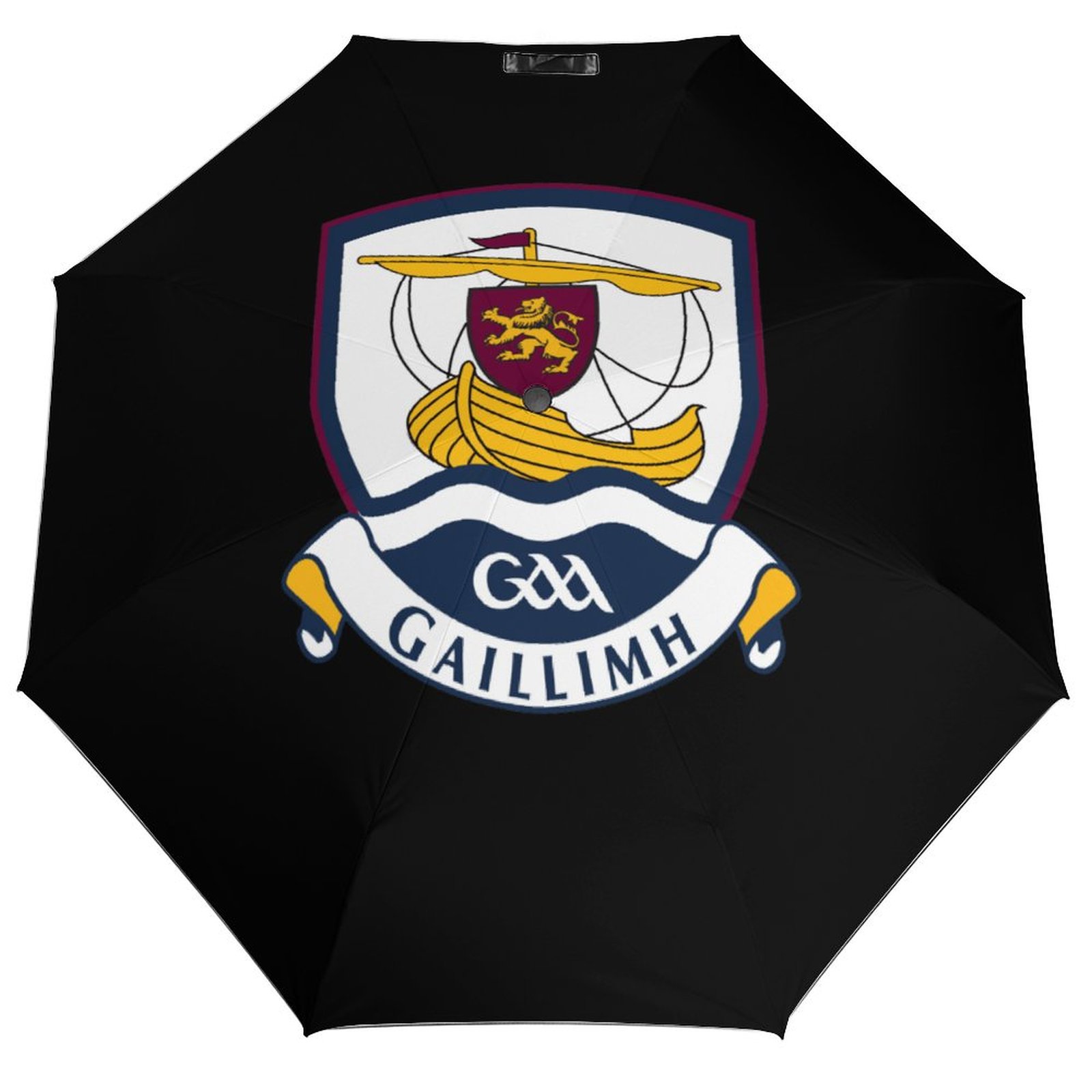 Galway GAA Umbrella – Galway County Crest Compact Rain Umbrella Galway GAA Umbrella – Galway County Crest Compact Rain Umbrella