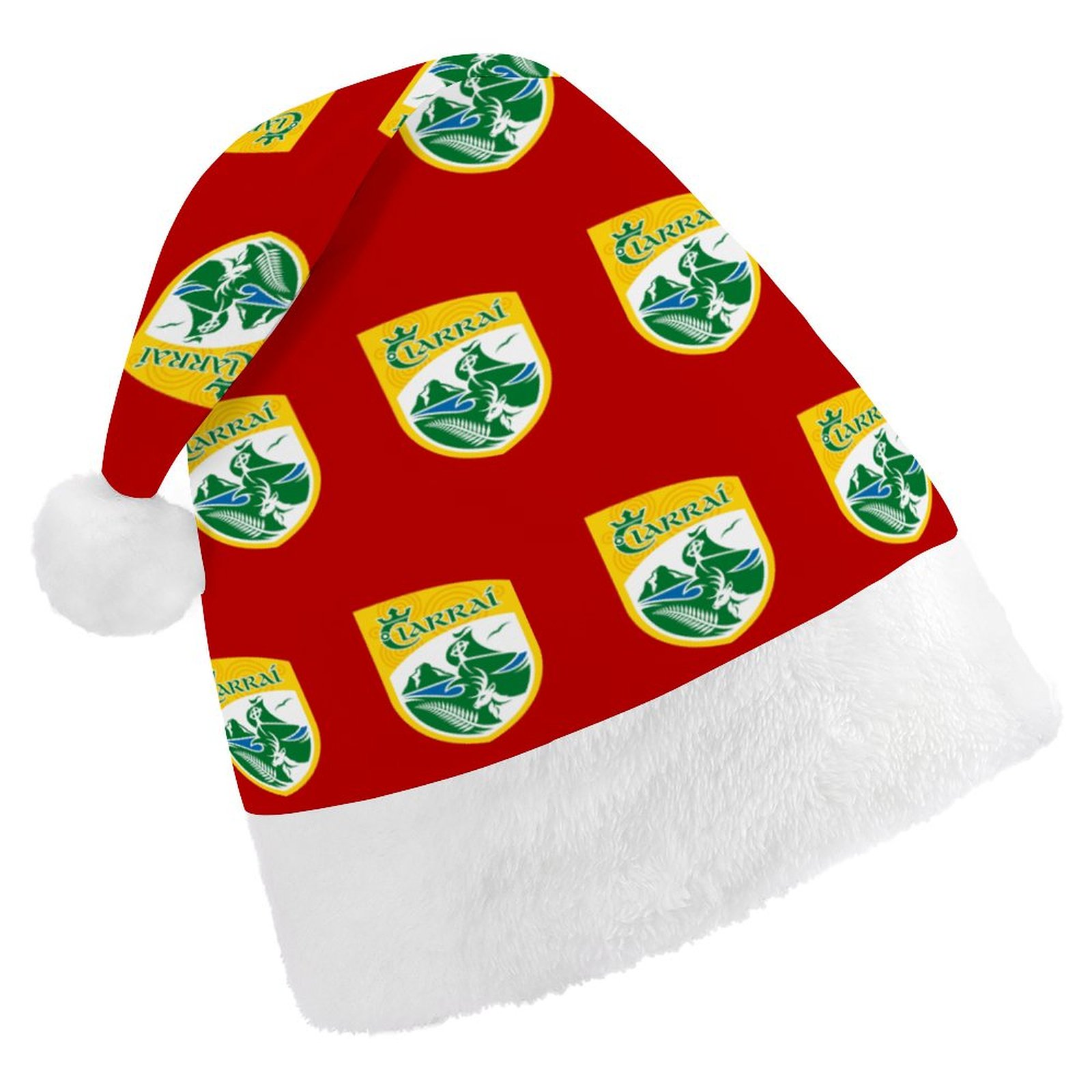 Kerry GAA Irish Christmas Hat – County Crest Santa Hat Kerry GAA Irish Christmas Hat – County Crest Santa Hat