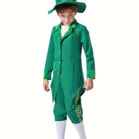 Kids' Irish Gentleman Costume Set – Coat, Pants and Hat | Perfect for Halloween