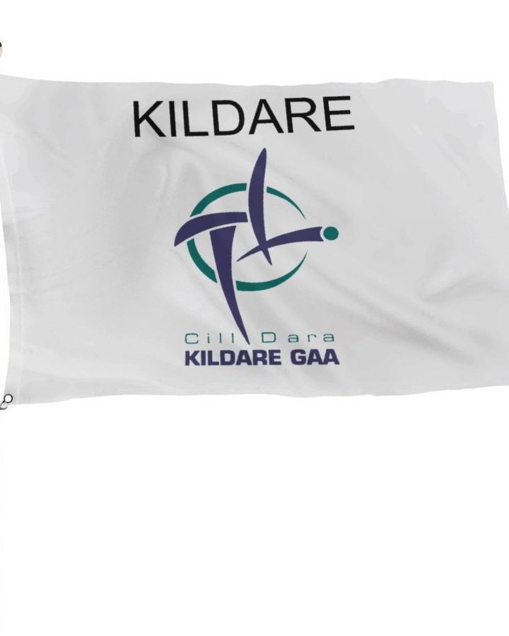Kildare GAA Flag – County Colours and Crest