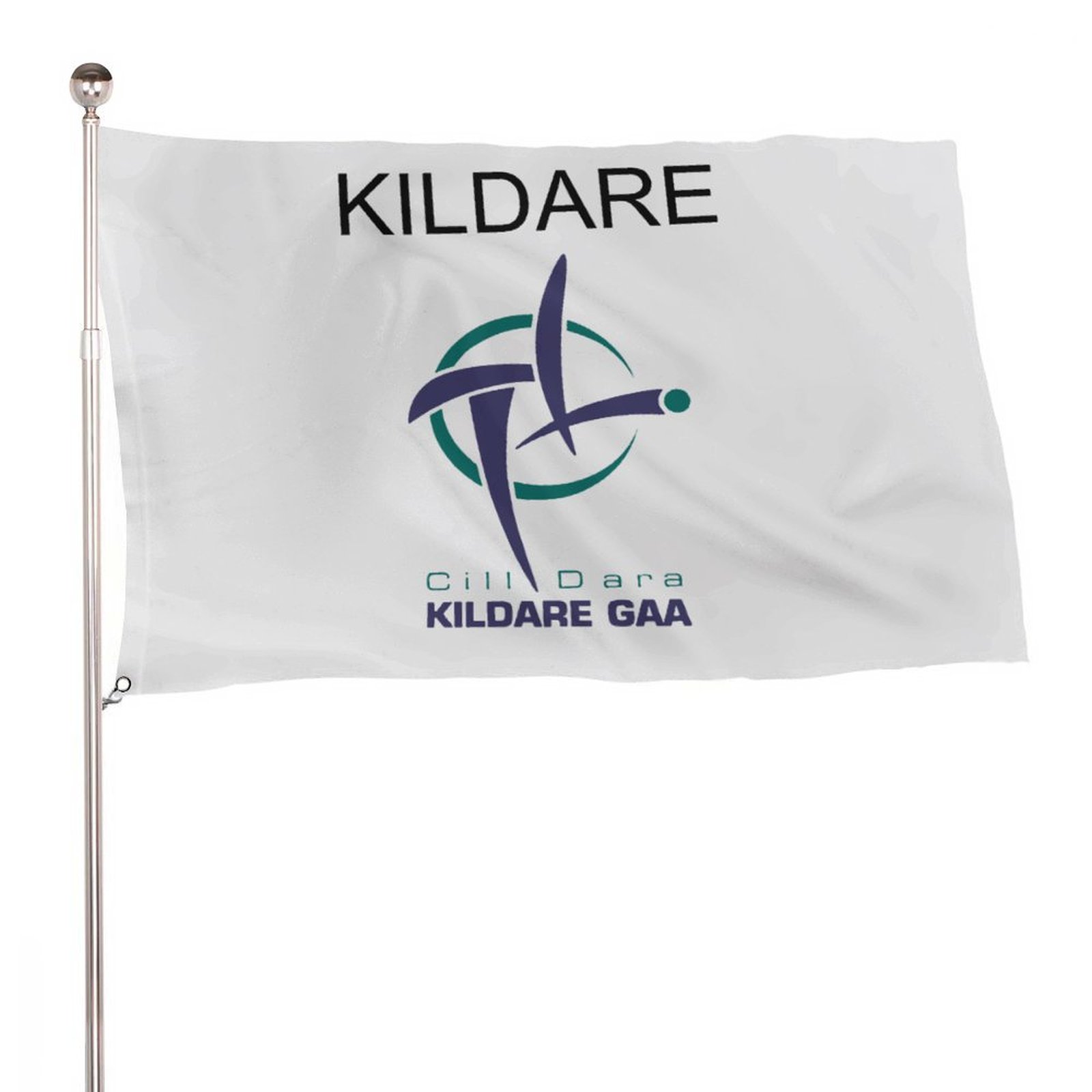 Kildare GAA Flag – County Colours and Crest Kildare GAA Flag – County Colours and Crest