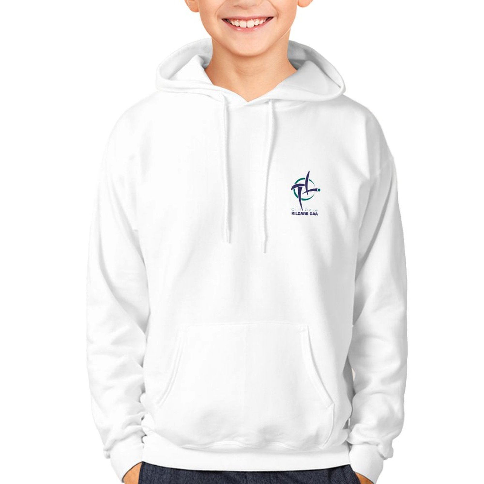 Kildare Kids GAA Hoodie – Official County Crest Kildare Kids GAA Hoodie – Official County Crest
