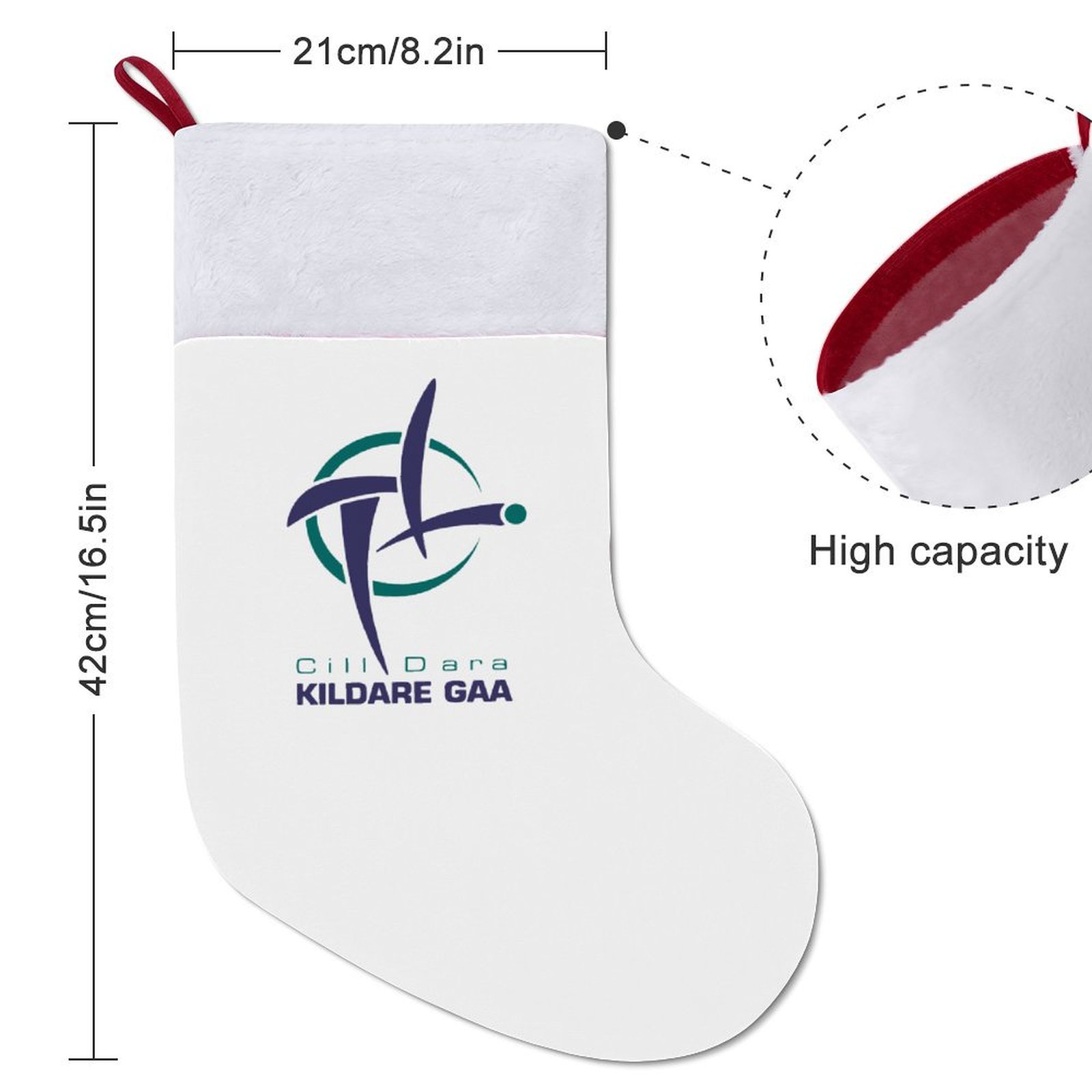 Kildare GAA Irish Christmas Socks Kildare GAA Irish Christmas Socks