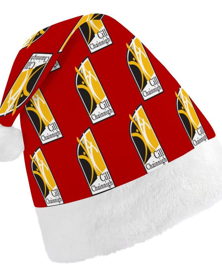Kilkenny GAA Irish Christmas Hat – County Crest Santa Hat