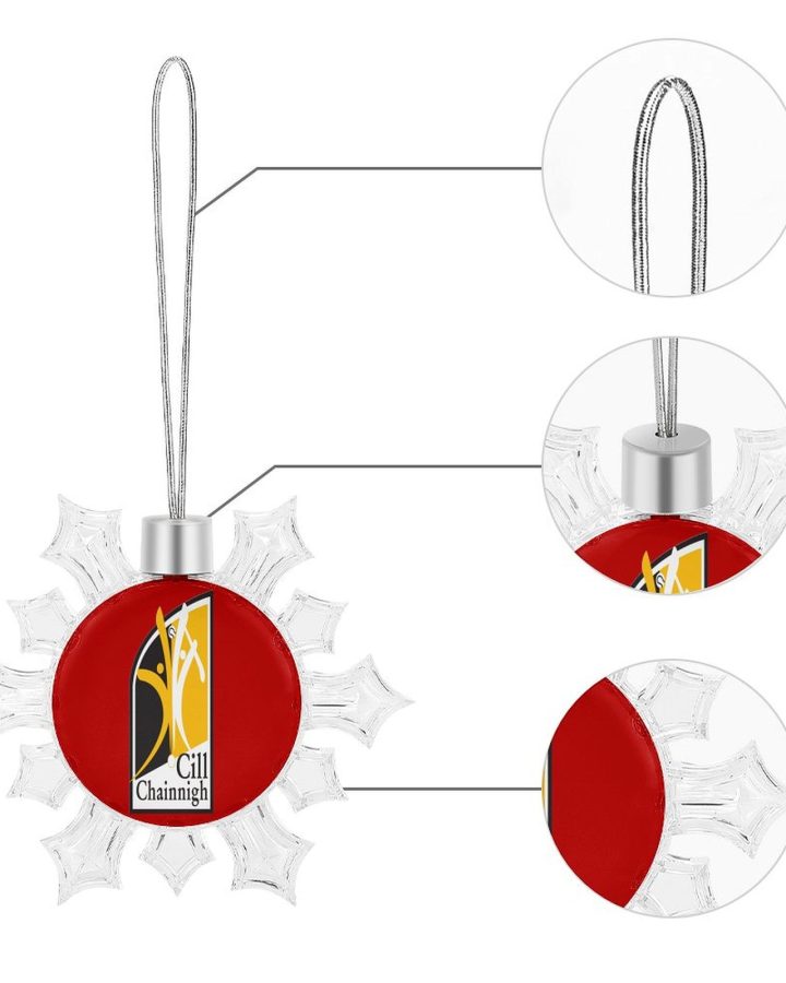 Kilkenny GAA Irish Christmas Snowflake Ornament