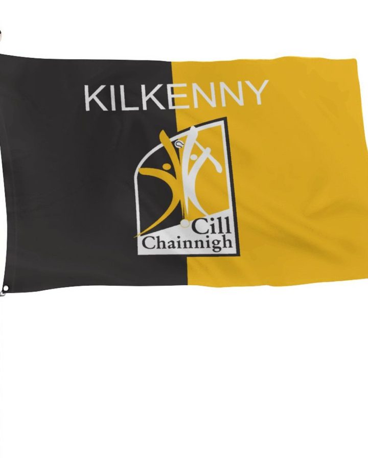 Kilkenny GAA Flag – County Colours and Crest