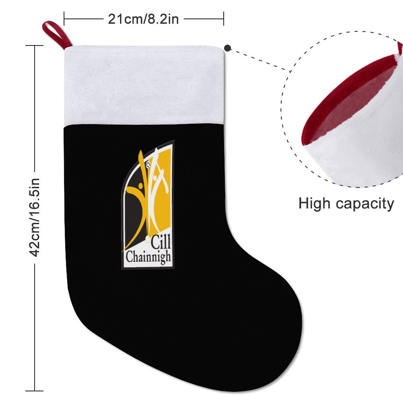 Kilkenny GAA Irish Christmas Socks Kilkenny GAA Irish Christmas Socks