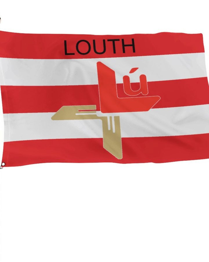 Louth GAA Flag – County Colours and Crest