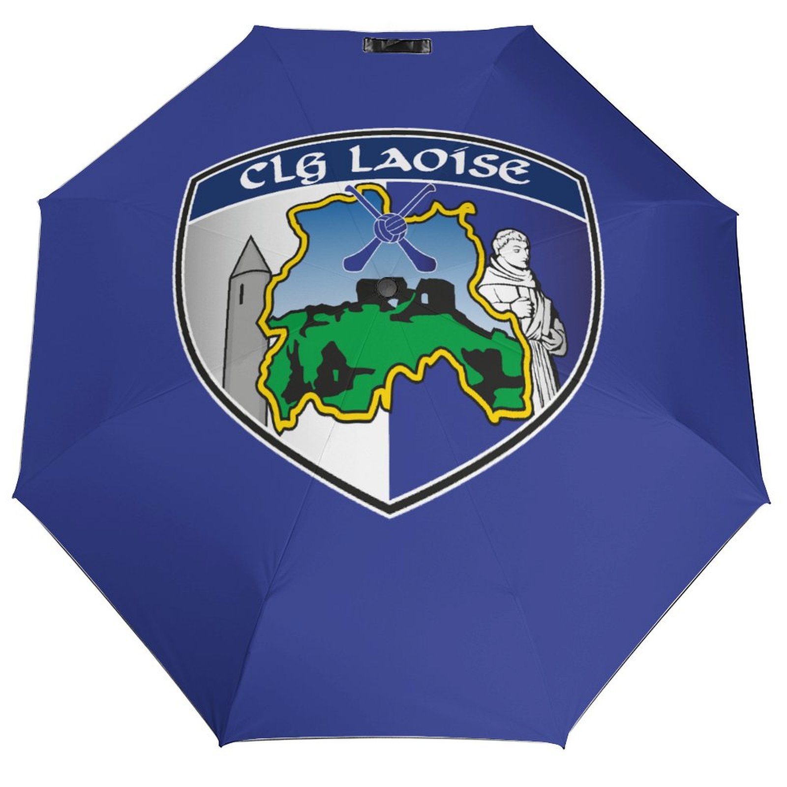 Laois GAA Umbrella – Laois County Crest Compact Rain Umbrella Laois GAA Umbrella – Laois County Crest Compact Rain Umbrella