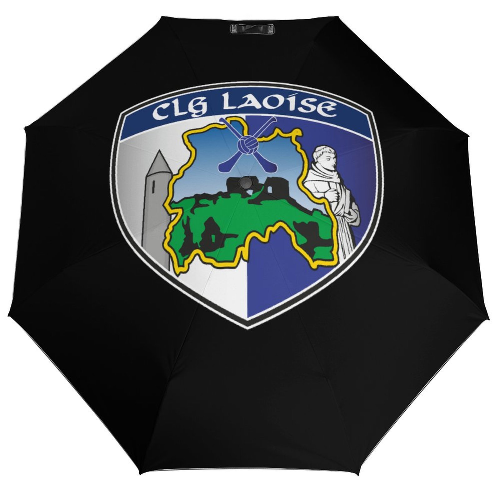 Laois GAA Umbrella – Laois County Crest Compact Rain Umbrella Laois GAA Umbrella – Laois County Crest Compact Rain Umbrella