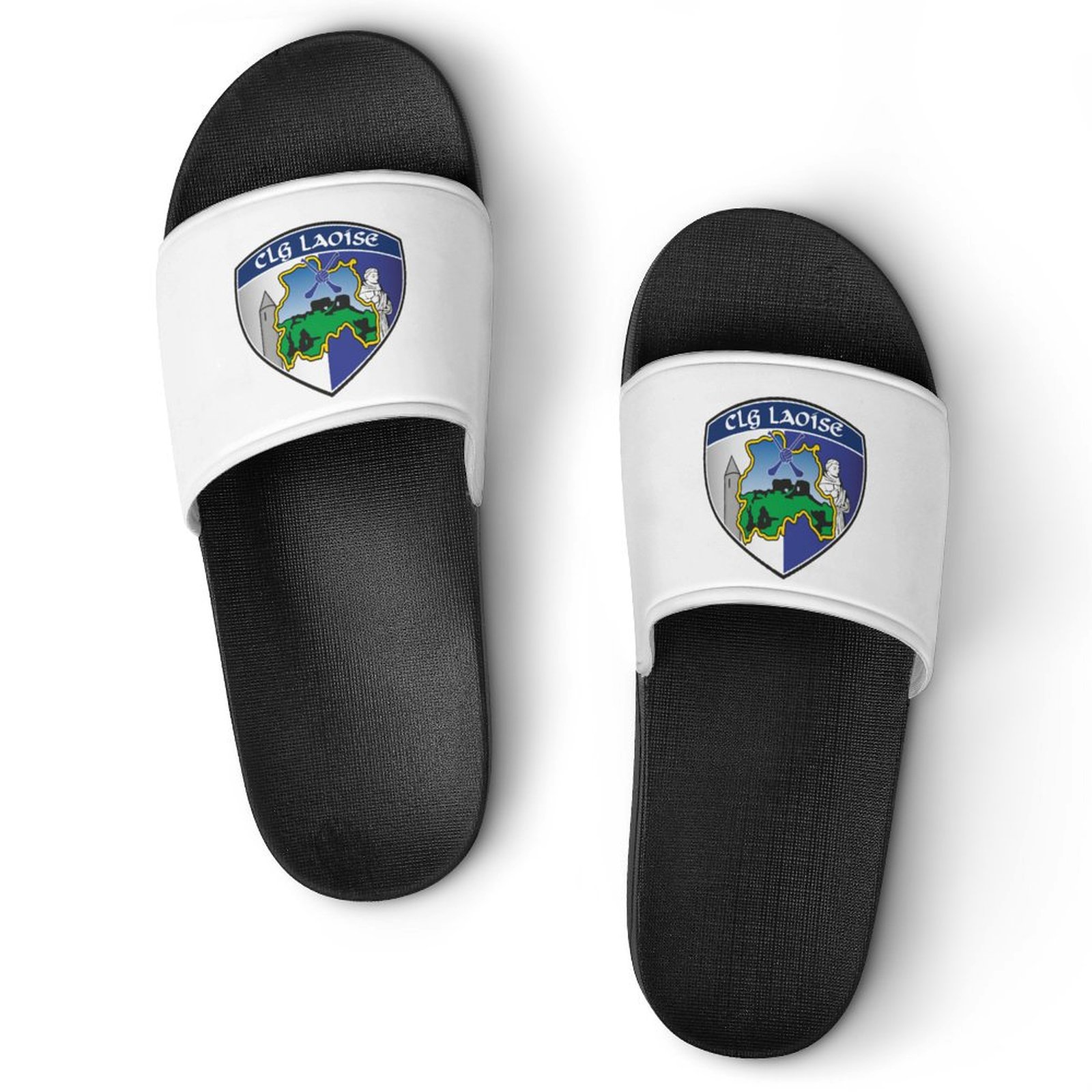 Laois GAA Sliders – Adult Sandals Laois GAA Sliders – Adult Sandals