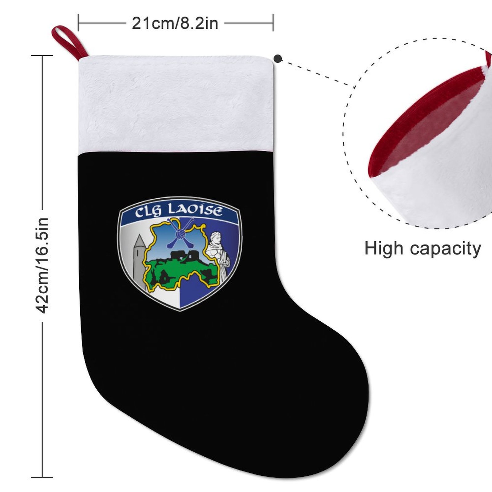 Laois GAA Irish Christmas Socks Laois GAA Irish Christmas Socks