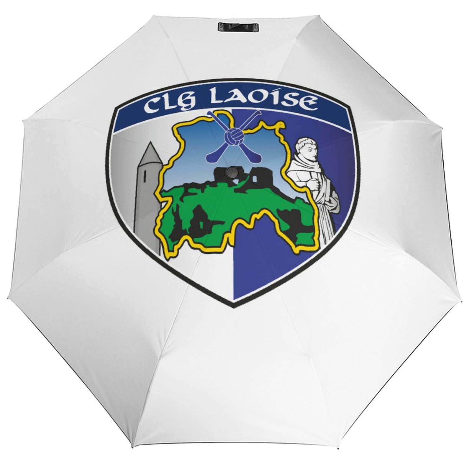 Laois GAA Umbrella – Laois County Crest Compact Rain Umbrella Laois GAA Umbrella – Laois County Crest Compact Rain Umbrella