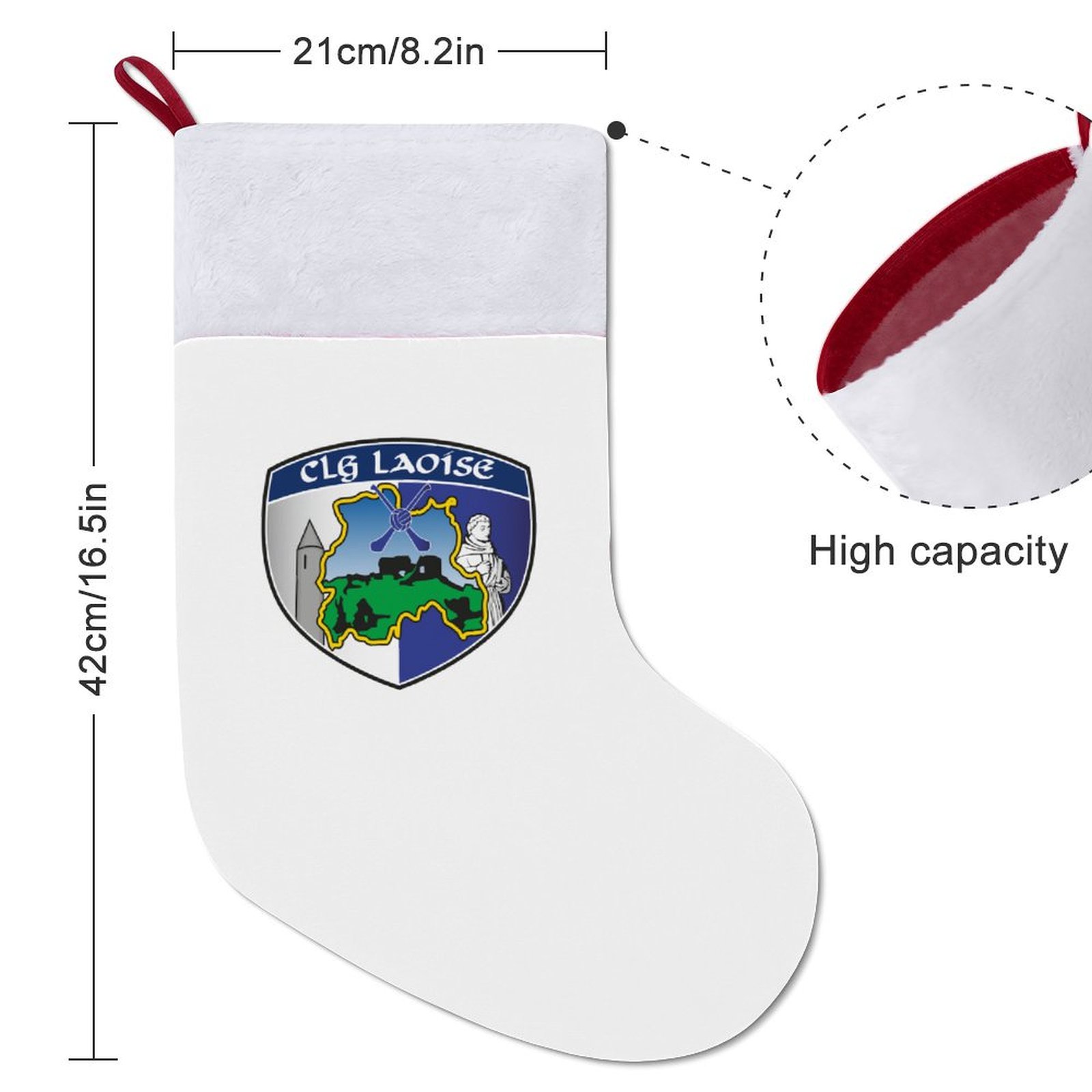Laois GAA Irish Christmas Socks Laois GAA Irish Christmas Socks