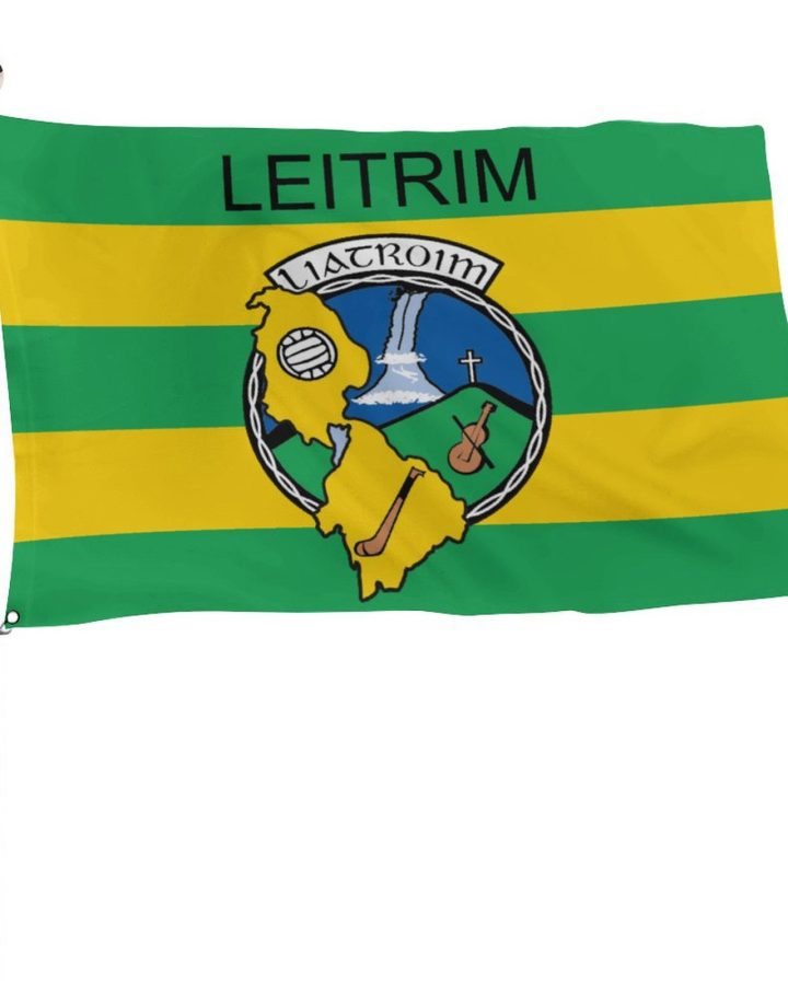 Leitrim GAA Flag – County Colours and Crest
