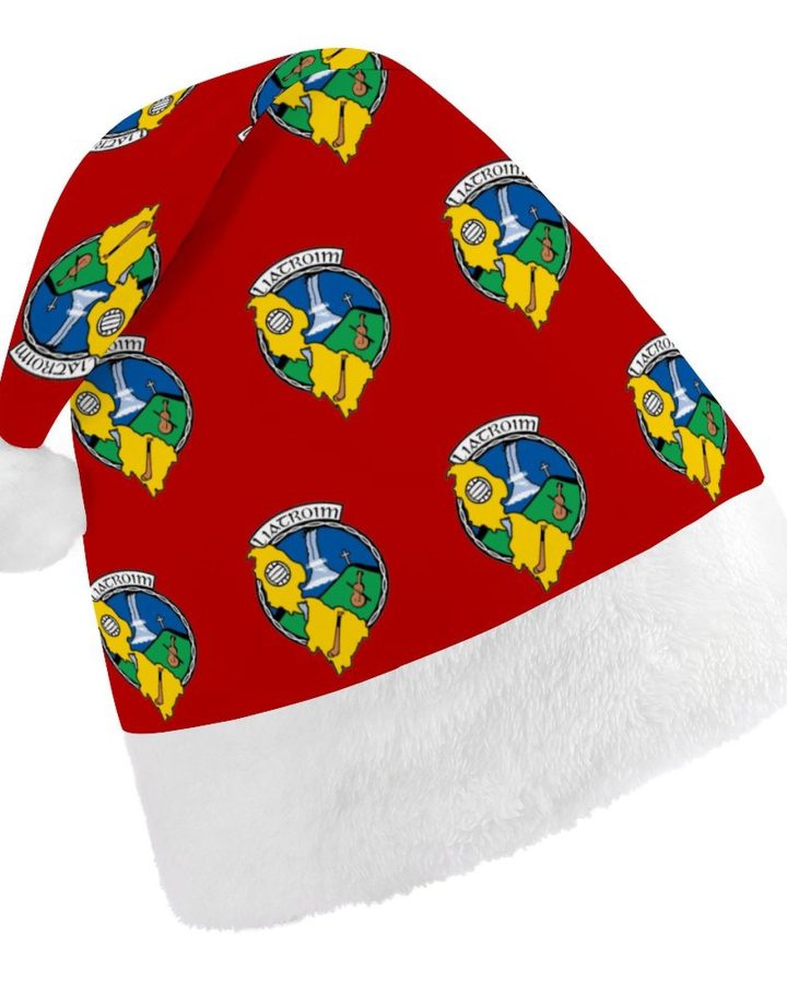 Leitrim GAA Irish Christmas Hat – County Crest Santa Hat