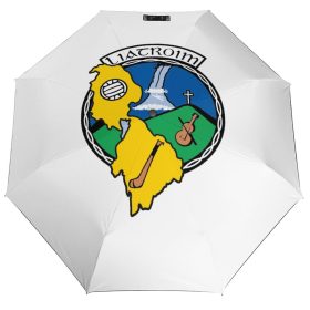 Leitrim GAA Umbrella – Leitrim County Crest Compact Rain Umbrella