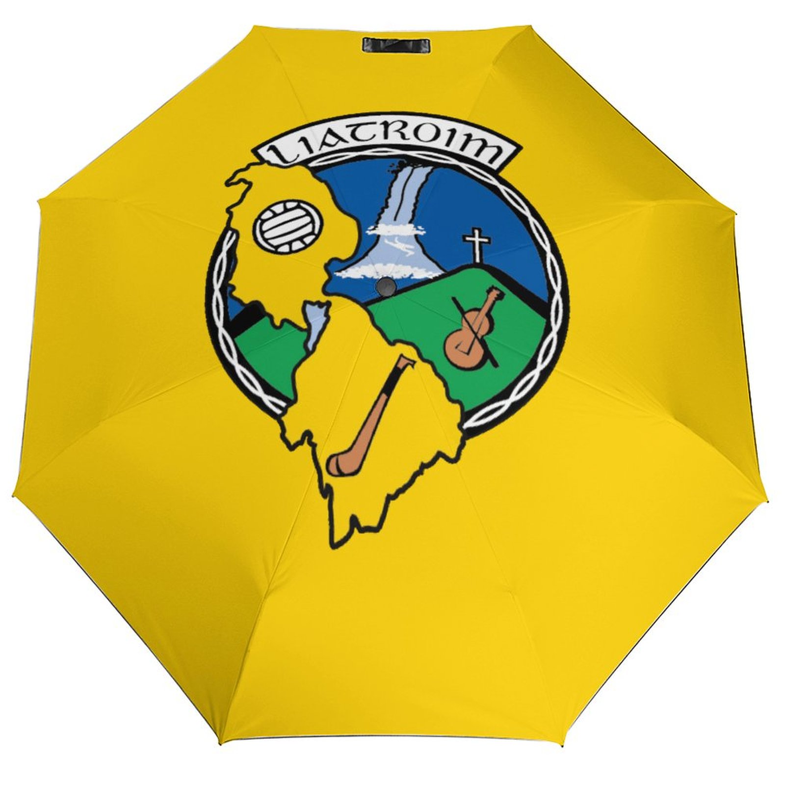 Leitrim GAA Umbrella – Leitrim County Crest Compact Rain Umbrella Leitrim GAA Umbrella – Leitrim County Crest Compact Rain Umbrella