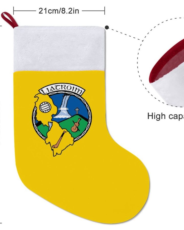 Leitrim GAA Irish Christmas Socks Leitrim GAA Irish Christmas Socks