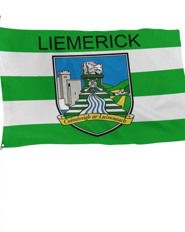 Limerick GAA Flag – County Colours and Crest