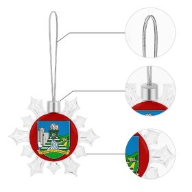 Limerick GAA Irish Christmas Snowflake Ornament
