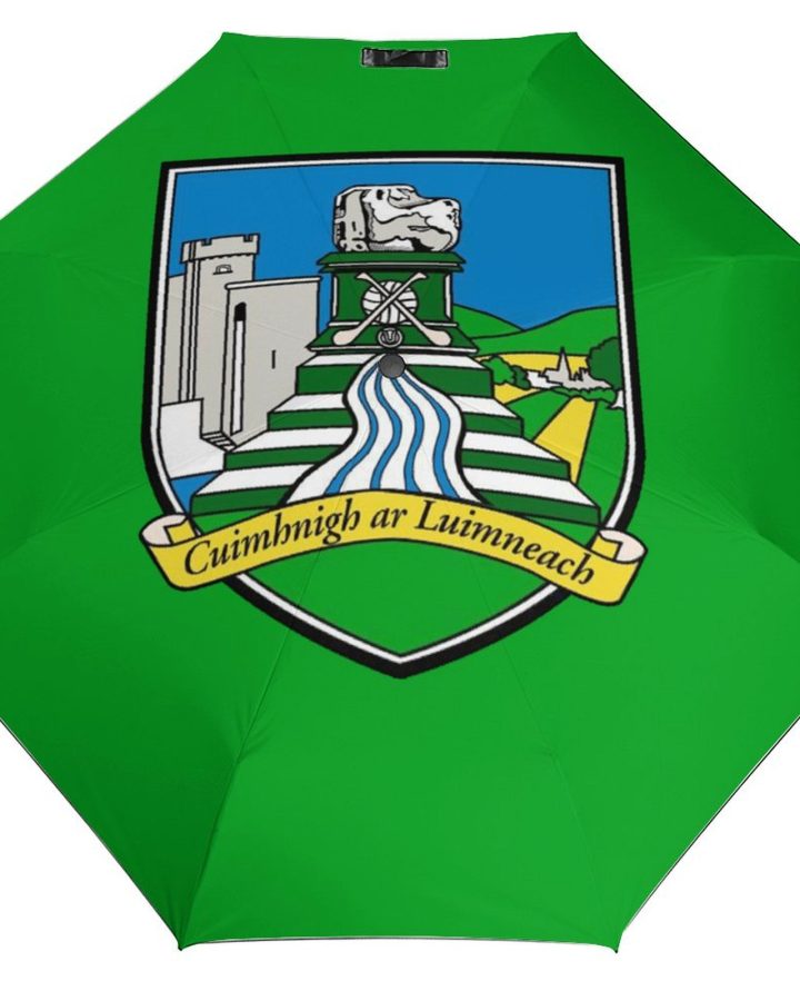 Limerick GAA Umbrella – Limerick County Crest Compact Rain Umbrella Limerick GAA Umbrella – Limerick County Crest Compact Rain Umbrella