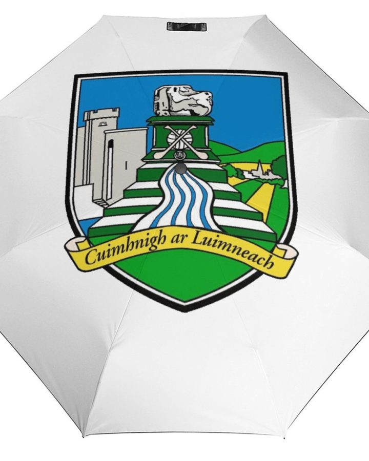 Limerick GAA Umbrella – Limerick County Crest Compact Rain Umbrella