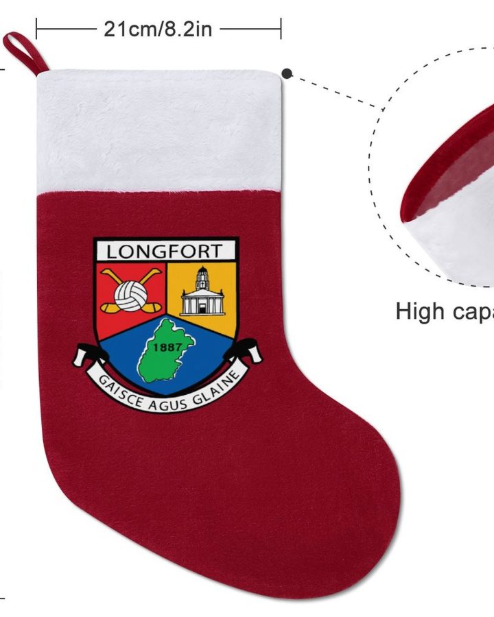 Longford GAA Irish Christmas Socks Longford GAA Irish Christmas Socks